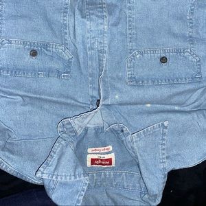 Wrangler, Blue / light blue, Large, Like new